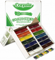 Crayola&reg; Coloured Pencils Class Pack 462/Set