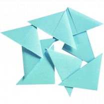 Blueline&reg; Document Corners Blue 100/pkg