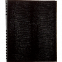 Blueline&reg; NotePro&trade; Notebook Ruled 10-3/4"x8-1/2" 300pgs Black