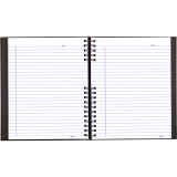 Blueline&reg; NotePro&trade; Notebook Ruled 10-3/4"x8-1/2" 300pgs Black