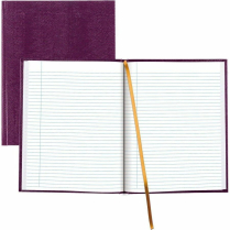 Blueline&reg; Executive Journal 10-3/4"x8-1/2" 150 pages Grape
