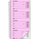 Blueline&reg; Phone Message Book 11"x5-11/16" 400 sheets English