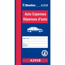 Blueline&reg; Automobile Expense Book 6-3/8"x3-1/2" Bilingual
