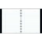 Blueline&reg; NotePro&trade; Pink Ribbon Notebook 9-1/4"x7-1/4" 150 pgs Black