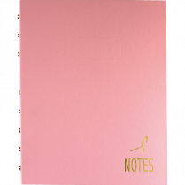 Blueline&reg; NotePro&trade; Pink Ribbon Notebook 9-1/4"x7-1/4" 150pgs Pink