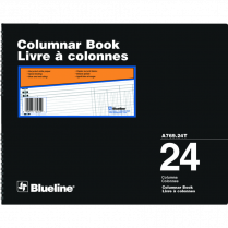 Blueline&reg; A769 Columnar Book 12"x14-15/16" 24-column