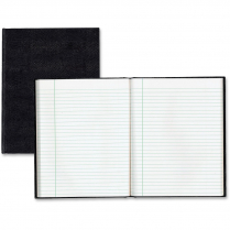 Blueline EcoLogix Executive Notebook 7-1/4"x9-1/4" Hard Cover Black