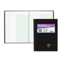 Blueline&reg; A82 Account Book 10-1/4"x7-11/16" 3-column
