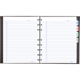 Blueline&reg; NotePro&trade; Notebook Ruled 9-1/4x7-1/4" 192pgs Black