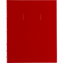 Blueline&reg; NotePro&trade; Notebook Ruled 9-1/4x7-1/4" 192pgs Red