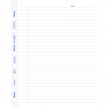 Blueline&reg; MiracleBind Ruled Refill Sheets 9-1/4"x7-1/4" 100 pages/pkg