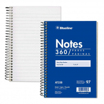 Blueline&reg; Steno Book Side Bound 6"x9" 360 pages