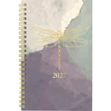 Blueline&reg; Minimalist Weekly/Monthly Planner 12 Month 8"x5" Bilingual Assorted Covers