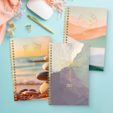 Blueline&reg; Minimalist Weekly/Monthly Planner 12 Month 8"x5" Bilingual Assorted Covers