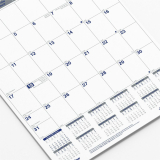Blueline&reg; Net Zero Carbon&trade; Wall Calendar 12" x 17" Bilingual