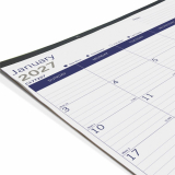 Blueline DuraGlobe Monthly Desk Pad Calendar 22"x17" English