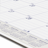 Blueline&reg; DuraGlobe&trade; Monthly Desk Pad 22"x17" Bilingual