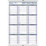 Blueline&reg; Net Zero Carbon&trade; Wall Calendar Laminated 24" x 36" English