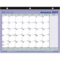 Brownline&reg; Monthly Desk/Wall Calendar 11"x8-1/2" English