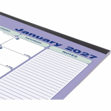 Brownline&reg; Monthly Desk/Wall Calendar 11"x8-1/2" English