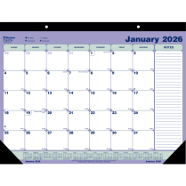 Blueline&reg; Monthly Desk/Wall Calendar 21-1/4"x16" English