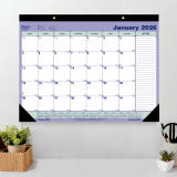 Blueline&reg; Monthly Desk/Wall Calendar 21-1/4"x16" English