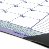 Blueline&reg; Monthly Desk/Wall Calendar 21-1/4"x16" English