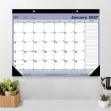 Blueline&reg; Monthly Desk/Wall Calendar 21-1/4"x16" English