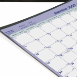 Blueline&reg; Monthly Desk/Wall Calendar 21-1/4"x16" Bilingual