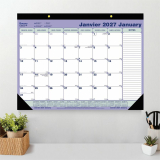 Blueline&reg; Monthly Desk/Wall Calendar 21-1/4"x16" Bilingual