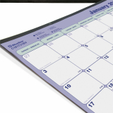 Blueline&reg; Monthly Desk Pad 21-1/4"x16" Bilingual