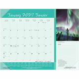 Blueline&reg; Desk Pad Canadian Province 22"x17" Bilingual
