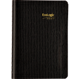 Blueline&reg; EcoLogix&reg; Daily Diary 8" x 5" Bilingual Black