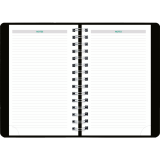 Blueline&reg; EcoLogix&reg; Daily Diary 8" x 5" Bilingual Black