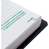Blueline&reg; EcoLogix&reg; Daily Diary 8" x 5" Bilingual Black