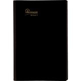 Blueline&reg; Timanager&reg; Weekly Planner English 9-1/6"x5-7/8" Black