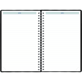 Blueline&reg; Timanager&reg; Weekly Planner English 9-1/6"x5-7/8" Black
