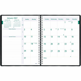 Blueline&reg; Timanager&reg; Weekly Planner 11"x8-1/2" English Black