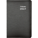 Blueline&reg; Net Zero Carbon&trade; Weekly Planner 8"x5" Bilingual Black