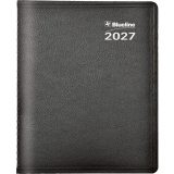 Blueline&reg; Net Zero Carbon&trade; Monthly Planners 9-1/4"x7-1/4" Bilingual Black