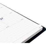 Blueline&reg; Net Zero Carbon&trade; Monthly Planners 9-1/4"x7-1/4" Bilingual Black