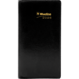 Blueline&reg; Essential Monthly Pocket Planners 6-1/2"x3-1/2" Bilingual Assorted Colours