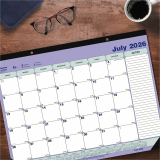 Blueline&reg; Academic Monthly Desk Pad 21-1/4"x16" English