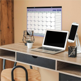 Blueline&reg; Academic Monthly Desk Pad 21-1/4"x16" English