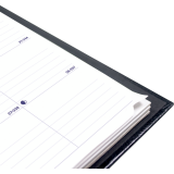 Blueline&reg; MiracleBind&trade; CoilPro&trade; Monthly Planner Hard Cover 9-1/4"x7-1/4" Bilingual Black
