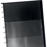 Blueline&reg; MiracleBind&trade; CoilPro&trade; Monthly Planner Hard Cover 9-1/4"x7-1/4" Bilingual Black