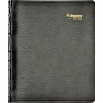 Blueline&reg; MiracleBind&trade; Monthly Planner Soft Cover 11" x 9-1/16" Bilingual Black