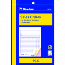 Blueline&reg; Sales Orders 3-part 5-3/8x8" English
