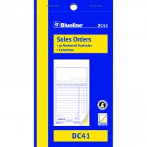 Blueline&reg; Sales Book 2-part 3-1/2x6-1/2" English