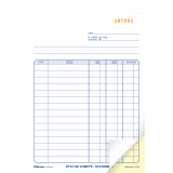 Blueline&reg; Statement Book 2-part 5-3/8x8" Bilingual